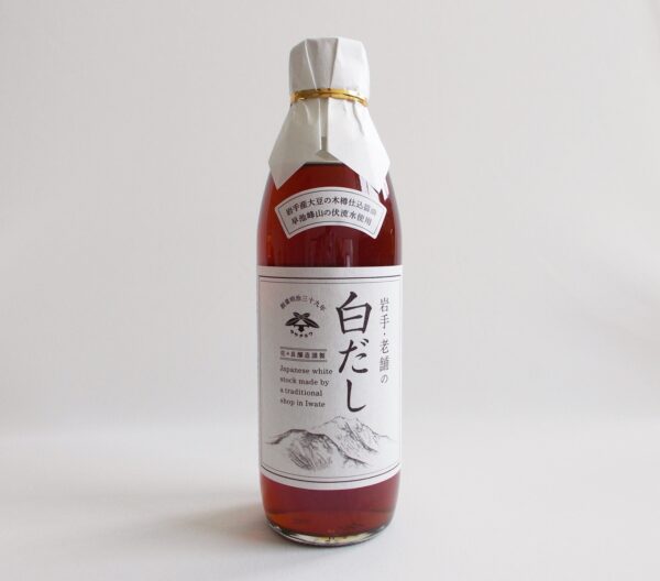 【佐々長醸造】 岩手・老舗の白だし 500ml